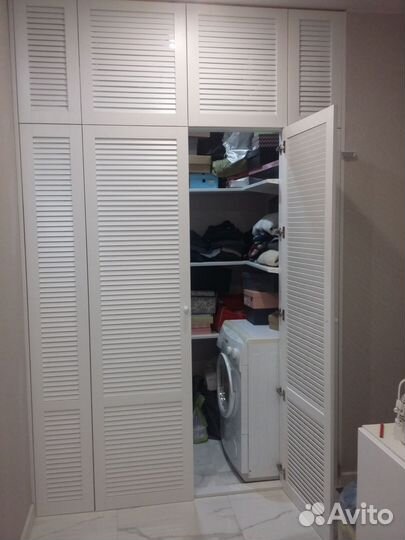 Жалюзийные дверцы на заказ из дерева