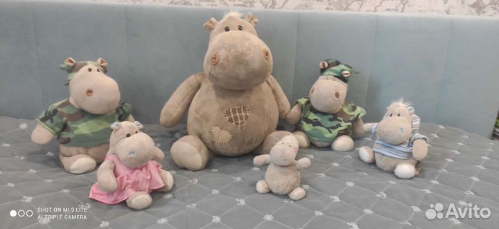 Коллекция бегемотов