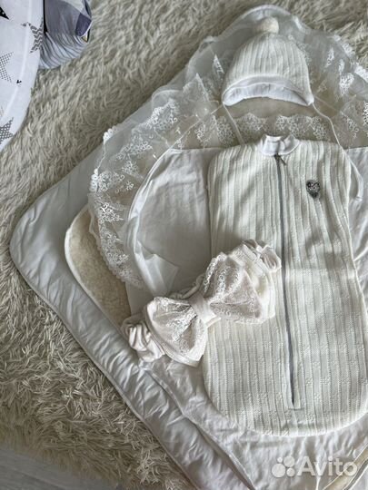 Комплект на выписку зимний