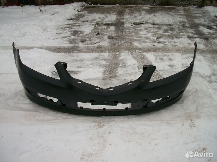 Бампер передний без омывателя Mazda 6 GG рестайл