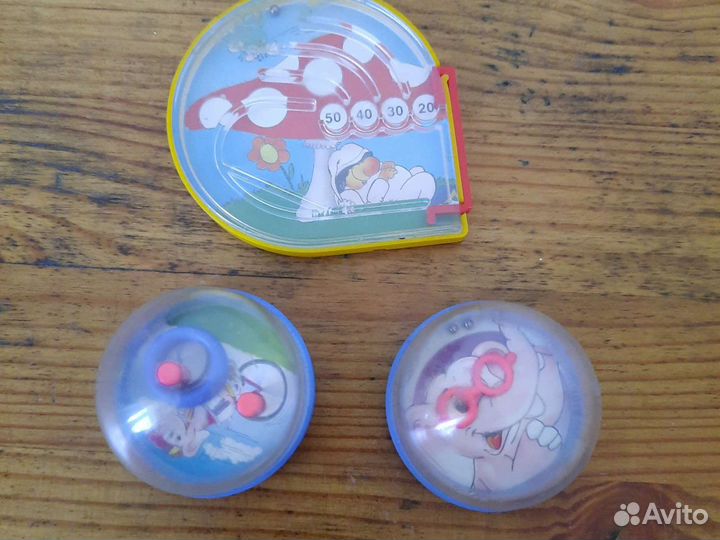 Ретро игрушки из Макдоналдса 1980г