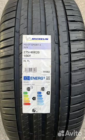 Michelin Pilot Sport 4 S 275/40 R20