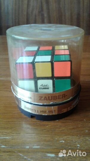 Кубик Рубика времен СССР