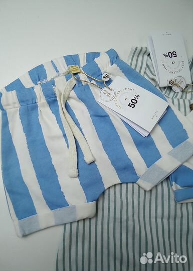 Летний комплект для малыша на 6 мес