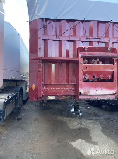 Полуприцеп бортовой Krone SD 27, 2002