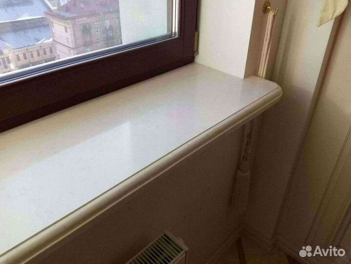 Подоконник под мрамор из искусственного камня терм