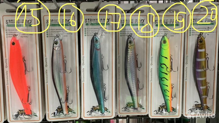 Воблеры Strike Pro Inquisitor 110 sp (Orbit 110sp)