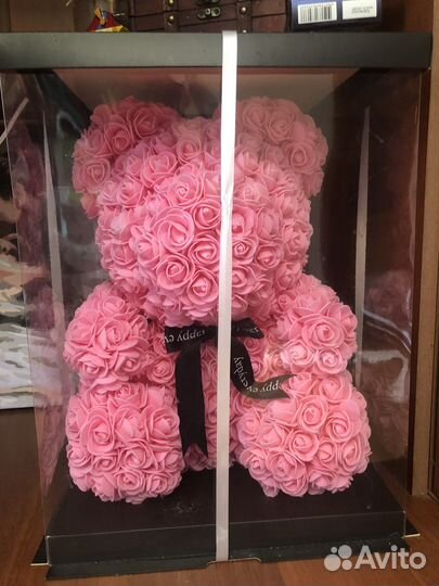 Мишка из роз