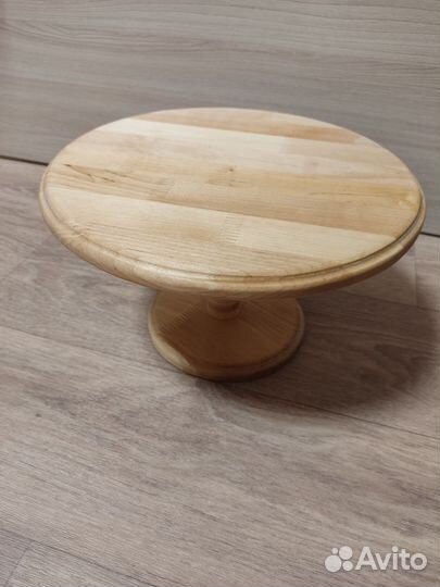 Подставка для торта деревянная