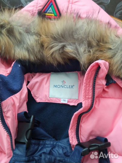 Зимний комбинезон на девочку рост 116