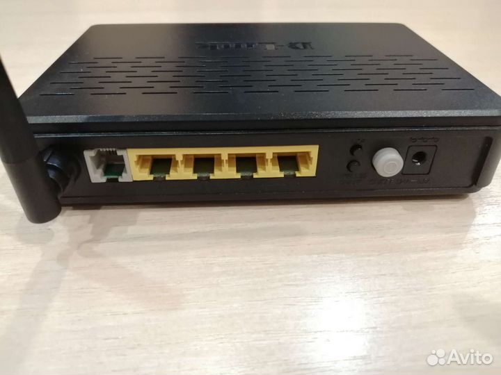Wi-Fi роутер D-link DSL-2640U (adsl, не оптика)