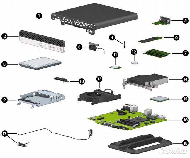 HP prodesk 405 g4 desktop mini