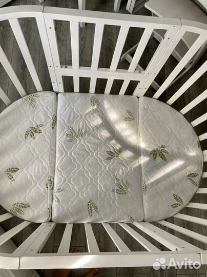 Кровать детская круглая овальная