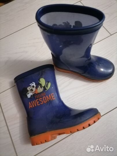 Резиновые сапоги для мальчика