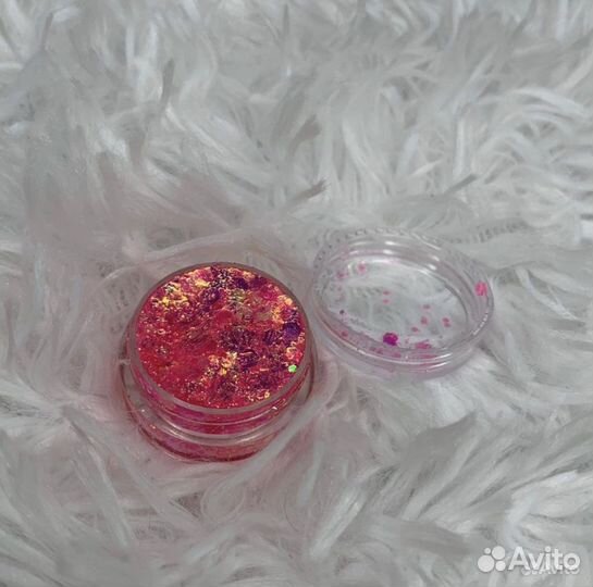 Блестки для лица