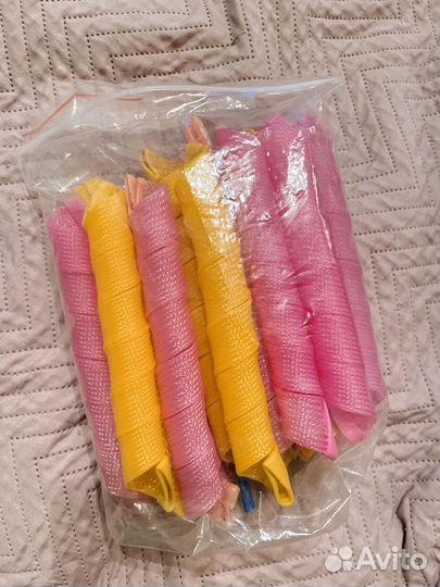 Бигуди локоны