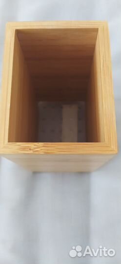 Подставка стакан из бамбука Икеа