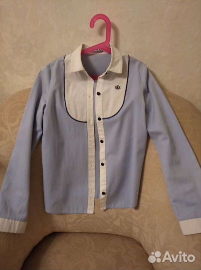 Рубашки школьные Смена р.152