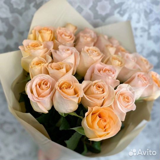 Цветы розы букет