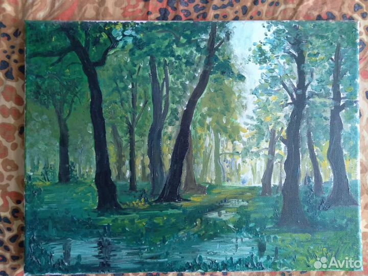 Картина маслом на холсте