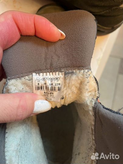 Ботинки зимние Lowa GTX 38 размер