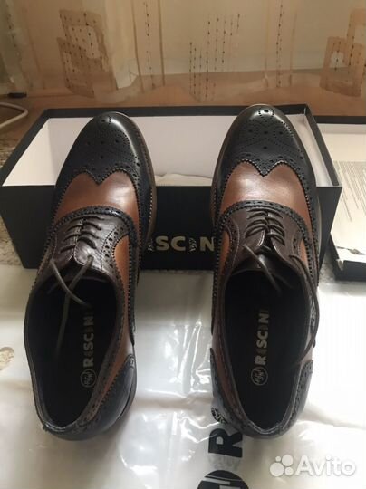 Полуботинки мужские, размер 39 - 40