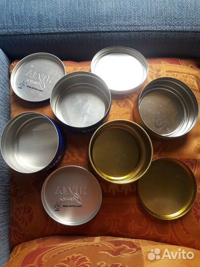 Жестяная металлическая банка