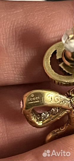 Шикарные серьги Гуччи