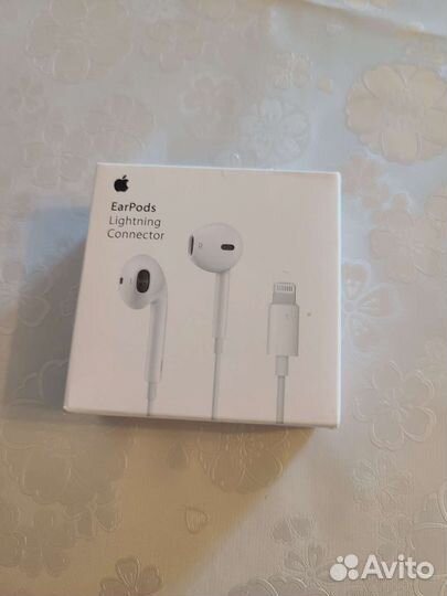 Наушники apple earpods lightning