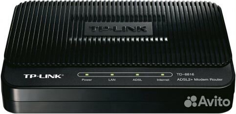 Модем TP-link TD-8816 (черный)