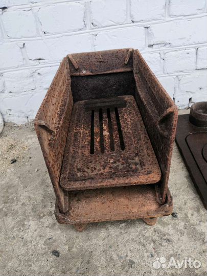 Мини печь СССР. Чугунная