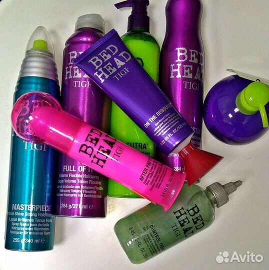 Tigi bed head шампунь, стайлинг, уход