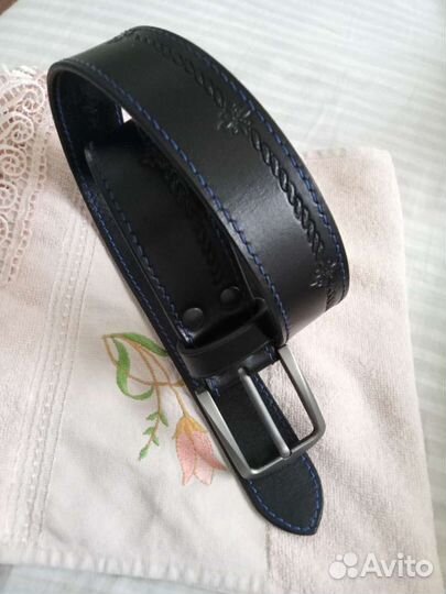Новый женский кожаный ремень ручной работы