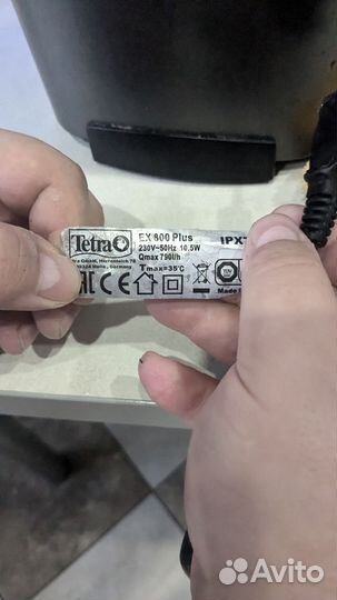 Продаю Tetra EX800 (внешний фильтр)