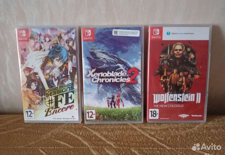 Хиты и редкие игры Switch обн. 10.05 (в пленке)