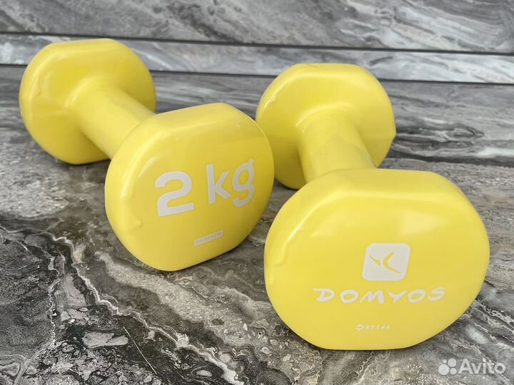 Гантели для фитнеса 2 кг