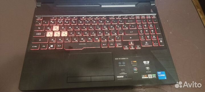 Продам Ноутбук asus TUF Gaming F15 FX506HC