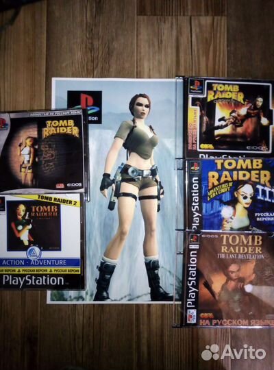 Legend of the Dragoon, Tomb Raider на ps1