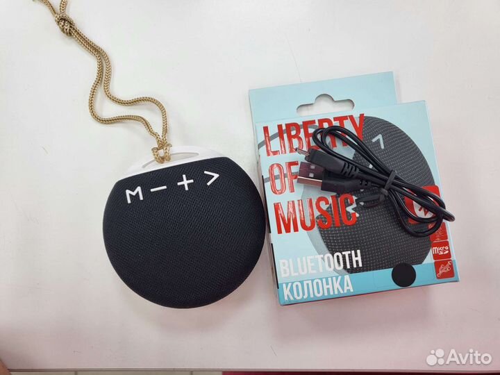 Мини блютуз колонка, новая. В упаковке