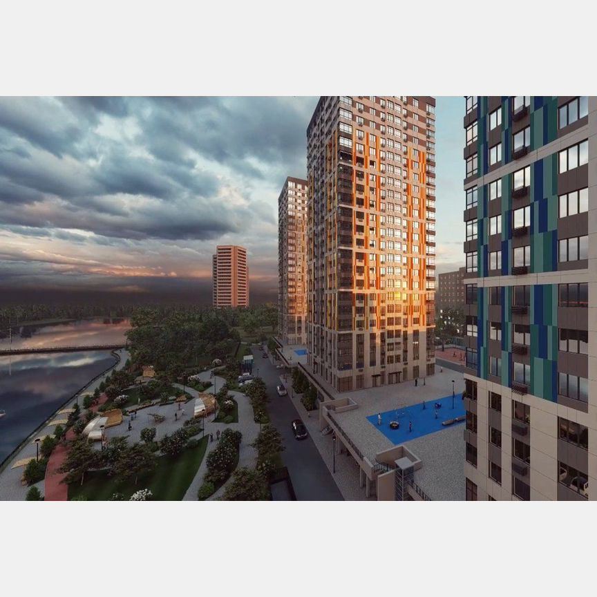 1-к. квартира, 44,9 м², 17/23 эт.