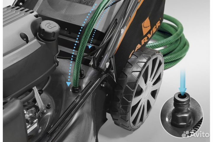 Газонокосилка Carver LMG-3653Dmse 4.9 лс