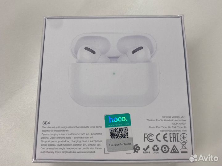 Беспроводные наушники Airpods PRO Hoco SE4