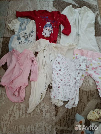 Вещи детские для девочки от 0