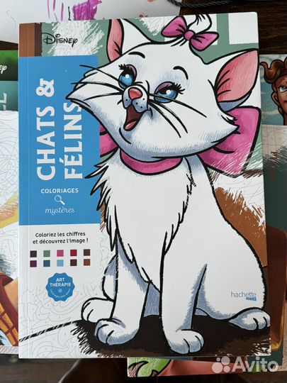 Раскраска Disney hachette по номерам