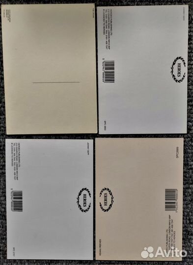 Открытки зарубежных артистов кино