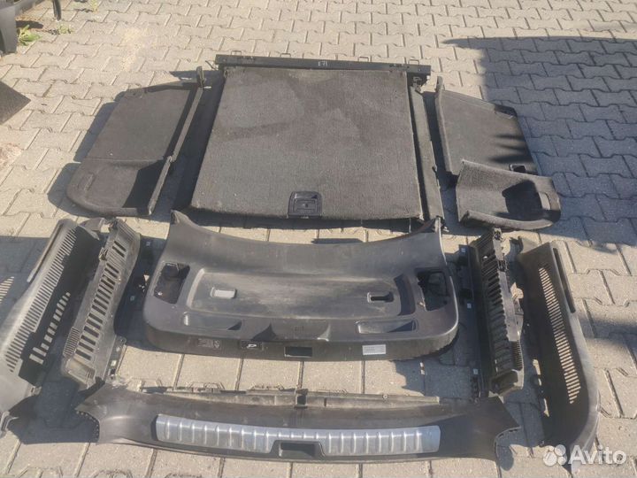 Пластик багажника BMW X6 E71