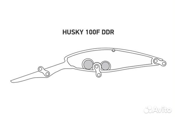 Воблер LureMax husky 100F DDR-096 21г