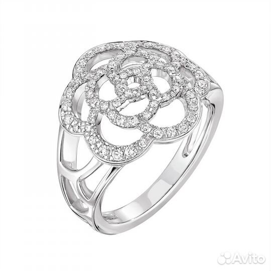 Кольцо Chanel Camelia ring J10807