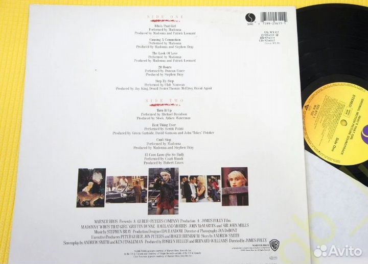 Madonna - Who's That Girl 1987 LP Germany