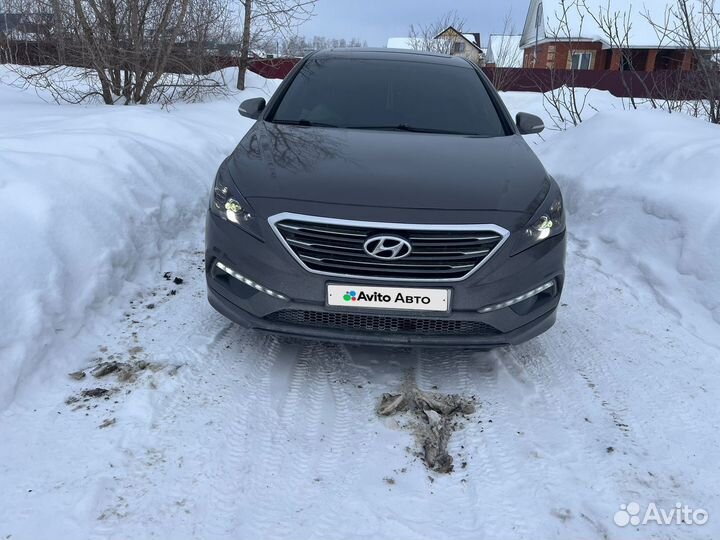 Hyundai Sonata 2.4 AT, 2015, 80 000 км